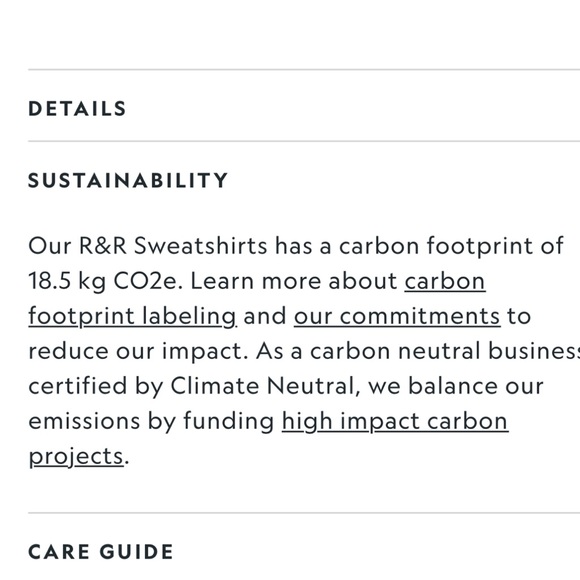 NWT allbirds Men’s  R& R Sweatshirt - Picture 9 of 16